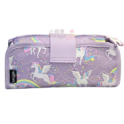 Smiggle  Unicorn | 獨角獸 | 筆袋 | 紫色 | 彩虹 | 女孩最愛