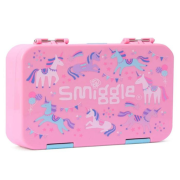 Smiggle  Unicorn | 獨角獸 | 粉紅色 |L 21cm x W 15cm x D 4.5cm 午餐盒 | 多格 | 可貼名字 | 生日禮物 