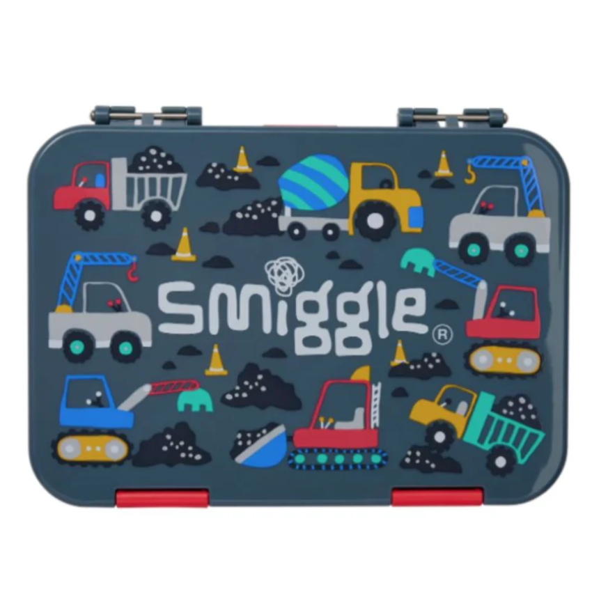 Smiggle  小卡車  午餐盒 | 多格 | 可貼名字 | 生日禮物 