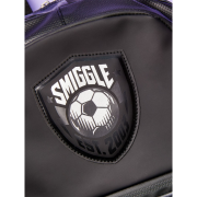 Smiggle  【0.6kg 超輕護脊】足球經典款 | 17.8L 護脊書包 42 cm大容量背囊| 黑色 |兒童旅行袋｜中小學背包 