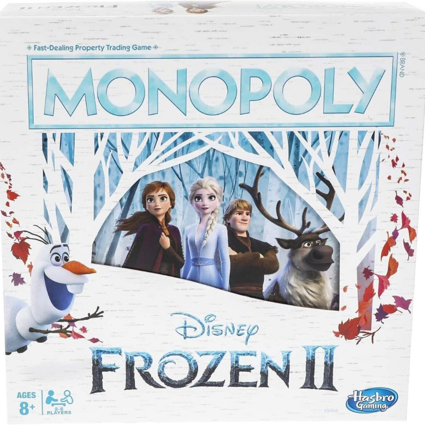 【兒童大富翁】Monopoly 大富翁遊戲:Disney 迪士尼 Frozen 2 版 桌遊｜兒童桌遊｜棋盤遊戲｜智力集中力鍛鍊