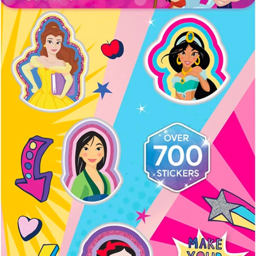 【勁靚700張公主貼紙】｜Sticker Books -Princess Create My Own Story (700 張) ｜獎勵貼紙｜ 兒童小禮物|新舊款式隨機發放