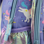 Smiggle【0.3kg 超輕護脊】Unicorn  獨角獸 6L 護脊書包 26 cm 兒童背囊 | 紫色 |  兒童旅行袋 | 幼兒書包 