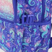 Smiggle  【0.6kg 超輕護脊】獨角獸 海馬  | 19L 護脊書包 42 cm大容量背囊| 兒童旅行袋｜中小學背包｜超閃勁靚