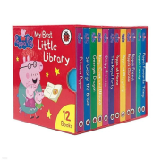 【幼兒硬皮書】Peppa Pig My Best Little Library |12 Books |英文故事繪本| 禮物精選推介 | Ladybird 分階閱讀