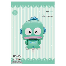 Sanrio【派對氣球】水怪 丑魚 | Hangyodon 氣球  (1 pc)| 55*77cm | 鋁膜氣球 | 生日派對裝飾 