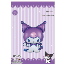 Sanrio【派對氣球】Kuromi 氣球  (1 pc)| 49*62cm | 鋁膜氣球 | 生日派對裝飾