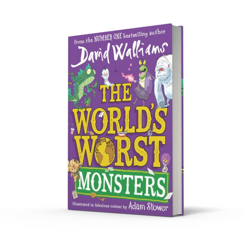 大衛威廉 David Walliams World's Worst 【Monsters】｜英文小說｜小學課外閱讀必讀