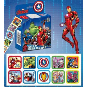 Marvel   【閃閃獎勵貼紙】Marvel卷裝貼紙 200張 ｜Ironman  鐵甲奇俠｜美國隊長｜卷裝貼紙禮盒| 禮物包裝 ｜封口貼