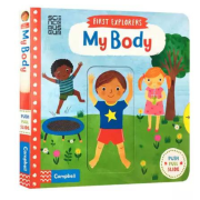 【硬皮機關拉拉書】我的身體 My Body (Campbell First Explorers) | 小小探索家 | 游戲書｜互動書| 親子故事書 