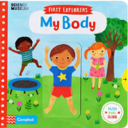 【硬皮機關拉拉書】我的身體 My Body (Campbell First Explorers) | 小小探索家 | 游戲書｜互動書| 親子故事書 