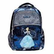 Smiggle  【0.6kg 超輕護脊】Disney Cinderella | 藍色 |17.8L 護脊書包 42 cm大容量背囊| 閃閃令 | 兒童旅行袋｜中小學背包