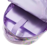 Smiggle  【0.6kg 超輕護脊】Unicorn 獨角獸 彩虹 | 紫色 |  19L 護脊書包 42 cm大容量背囊| 兒童旅行袋｜中小學背包｜超閃勁靚