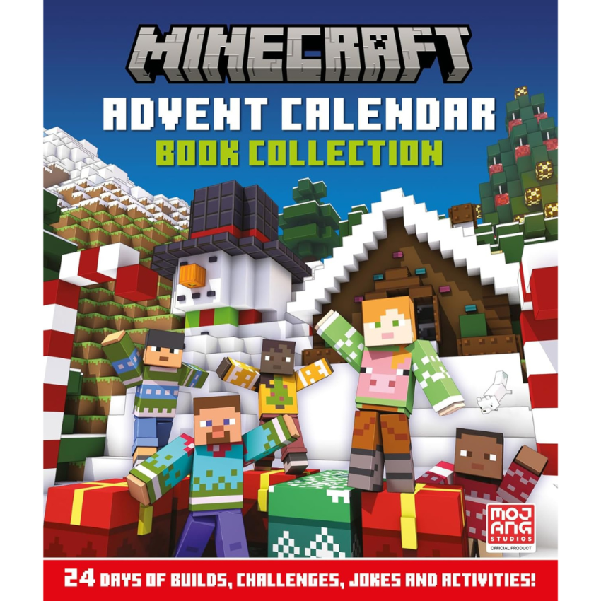 【最強聖誕禮物】Minecraft Books Advent Calendar ｜聖誕倒數日曆｜24 份驚喜