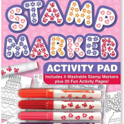 【小朋友出街必備】Stamp Markers and Activity Pad (Stamp Markers and Activity Pad (粉紅色) 兒童創造力｜集中力學習