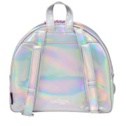 Smiggle  【0.3kg 超輕】Rainbow Fashion Bag |  26 cm 兒童背囊 | 灰色 | 兒童旅行袋 | 幼兒書包 