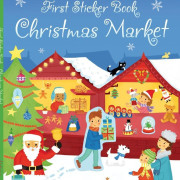 USBORNE   【英文貼紙書】First Christmas Market Sticker Book -  250+ Stickers ｜小手肌練習