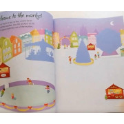 USBORNE   【英文貼紙書】First Christmas Market Sticker Book -  250+ Stickers ｜小手肌練習