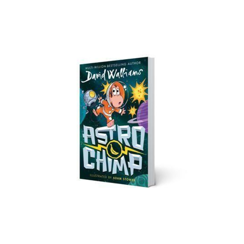 David Walliams - Astrochimp 大衛威廉姆斯 搞笑漫畫 | 小學課外閱讀彩版  |英文小說 | 培養閱讀習慣 