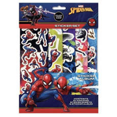 Marvel Spider-Man 蜘蛛俠  Sticker Set 貼紙簿 | 5張 | 獎勵貼紙｜ 封口貼