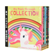 My Little World (Unicorn)5 Books | Big Fish,Flamingo,Love Mummy,Kiss,Unicorn| 幼兒硬皮書｜親子閲讀