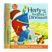 【Big Book】Harry and the Dinosaurs Series By Ian Whybrow | 10 本|  有趣英文課外讀物 | 培養閱讀習慣