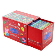 【2023年最新版】紅色 Peppa Pig - The Amazing Collection Red Box 英文原版繪本 50冊  | Ladybird