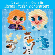 【冰雪奇缘】  Aquabeads Disney FrozenII 水霧珠套裝 |1000 Beads｜DIY 水串珠套組 聖誕 禮物 兒童 玩具