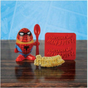 Marvel Comic Spiderman Egg Cup & Toast Cutter | 可愛 蜘蛛俠 蛋杯+麵包 字母模具 