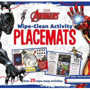 【Avengers - Classics Wipe - Clean Activity】Placemats ｜ Over 25 wipe - Away Activity