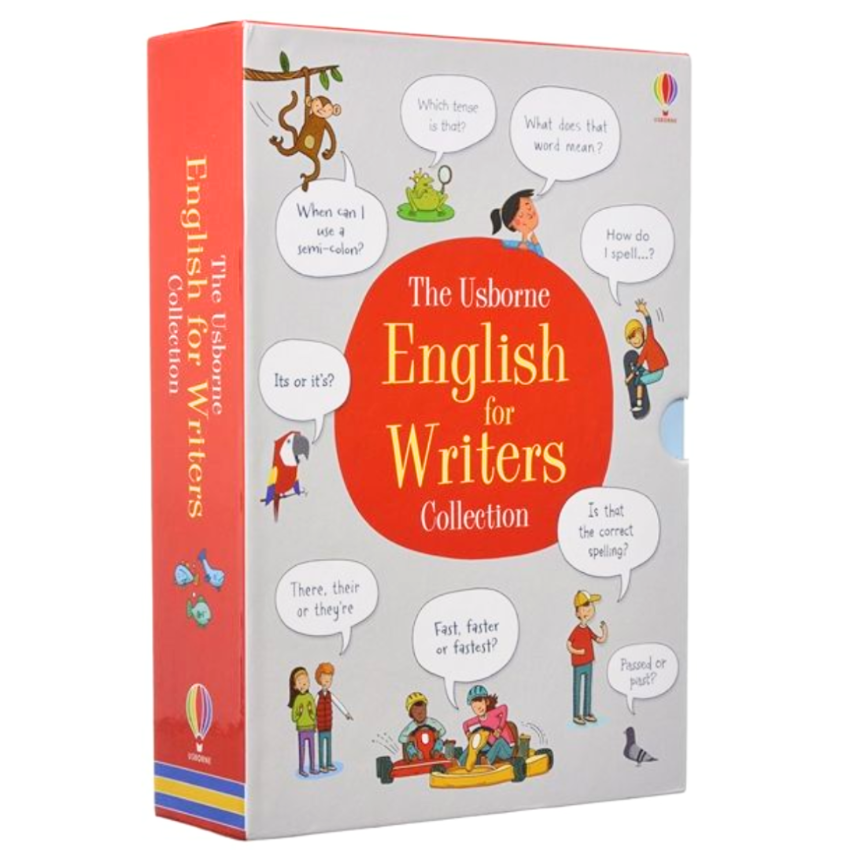 Usborne English For Writers Collection 從小學到中學的寫作必備書 | 英文寫作練習｜小學練習｜初中練習｜