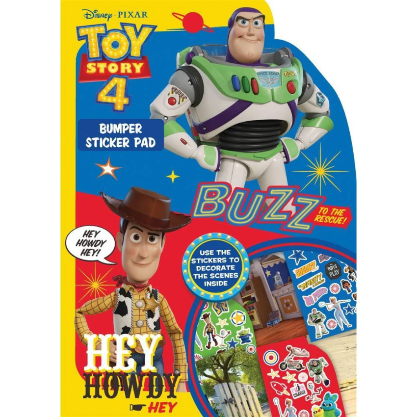  TOY Story 4 反斗奇兵 貼紙簿 ｜大大個貼紙｜ Sticker Pad｜兒童禮物