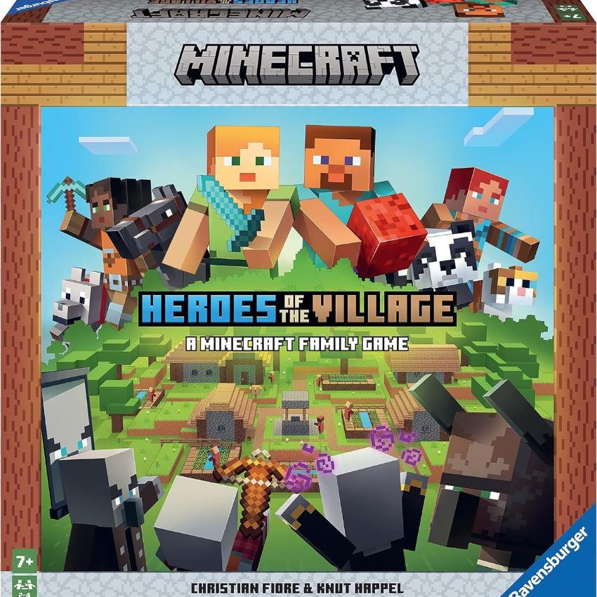 Minecraft :Heroes Of The Village | 英雄村莊 | 桌遊 | 親子游戲 | 家庭活動