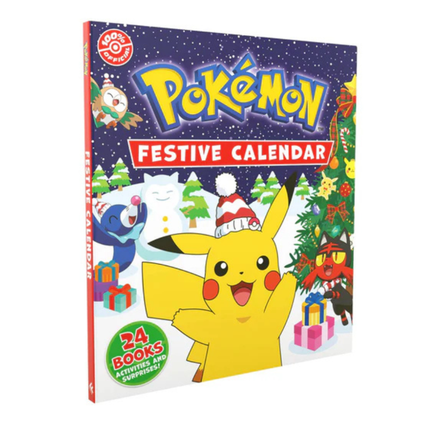 【聖誕倒數日曆】Advent Calendar: Pokemon Festive Advent Calendar Countdown with 24 Storybooks