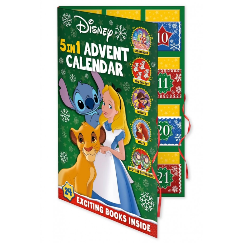 【聖誕倒數日曆】Advent Calendar: Countdown with 24 Storybooks| Disney  5 IN1 Storybook Collection