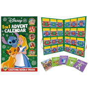 【聖誕倒數日曆】Advent Calendar: Countdown with 24 Storybooks| Disney  5 IN1 Storybook Collection