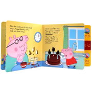 【兒童閱讀】Peppa Pig -- Happy Birthday! 生日快樂 | 硬頁音效 吹蠟燭書 | 兒童英語啓蒙 ｜兒童英文｜親子閱讀