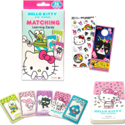 學習卡- Hello Kitty and Friends | Matching 配對游戲 - 36 張 | 兒童啓蒙 | 記憶學習卡 | 游戲卡 | 親子游戲 