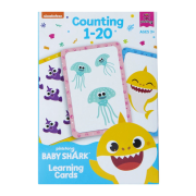 學習卡- Baby Shark | Counting 1-20 | 36 張 | 兒童啓蒙 | 學習卡 | 游戲卡 | 親子游戲