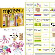 【超驚喜禮物】Mideer - 700 PCS All-in-one Handicraft Kit | 兒童創意 DIY禮物 | 手工百寶箱 | 送禮首選 |  生日禮物 聖誕禮物