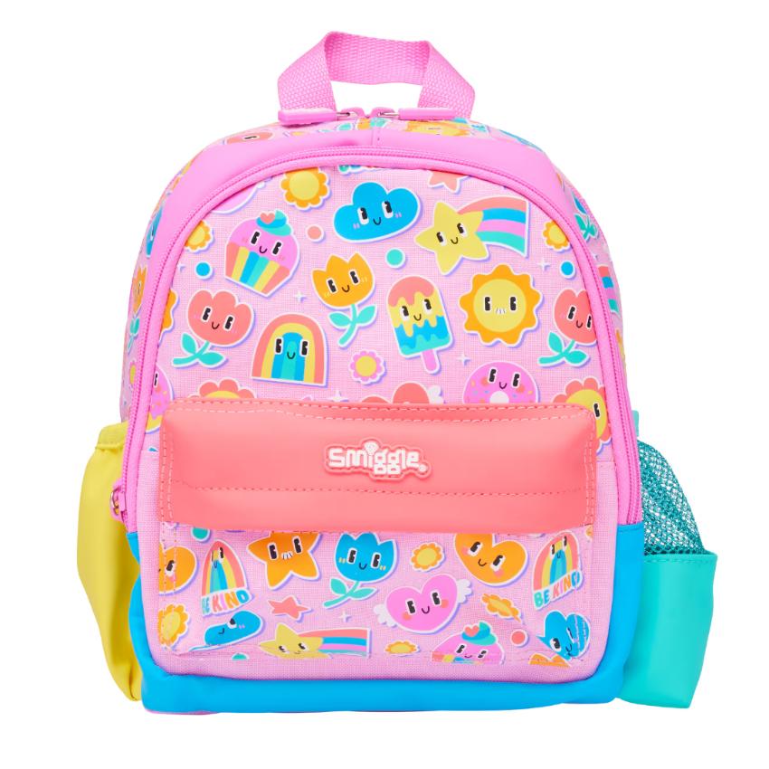 Smiggle  Big Dreams Teeny Tiny Backpack 6L 護脊書包 26 cm 兒童背囊 |  粉紅色  兒童旅行袋 背包 | 幼兒書包 