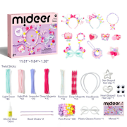 Mideer - Chenille Stem Craft Cellection 200 Pcs| 女生 頭飾 玩具 | 兒童創意 DIY禮物 |  送禮首選 |  生日禮物 聖誕禮物