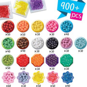 Aquabeads  水霧珠套裝 手提禮盒 | 初學者 ｜藍色 | Over 900 Beads |水串珠套組 聖誕 禮物 兒童 DIY玩具 